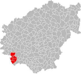 Localisation de Communauté de communesVézère - Causse