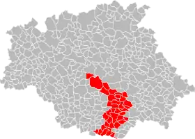 Localisation de Communauté de Communes Val de Gers