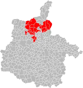 Localisation de Communauté de communes Vallées et Plateau d'Ardenne