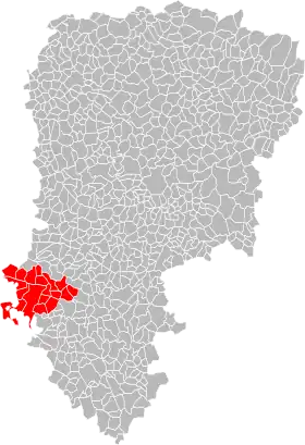 Localisation de Communauté de communesVillers-Cotterêts - Forêt de Retz