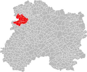 Localisation de Communauté de communes Ardre et Châtillonais