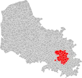 Localisation de Communauté urbaine d'Arras