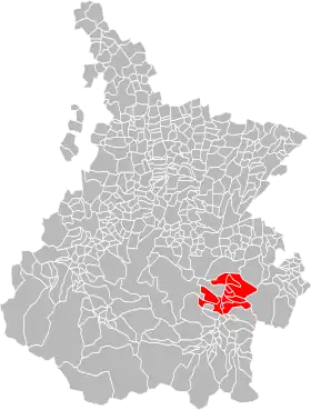 Localisation de Communauté de communes d'Aure