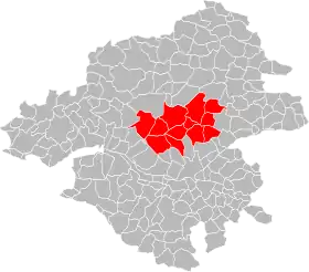 Localisation de Communauté de communes d'Erdre et Gesvres