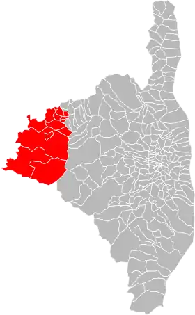 Localisation de Communauté de communes de Calvi Balagne