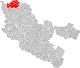 Localisation de Communauté de communes de Cattenom et environs