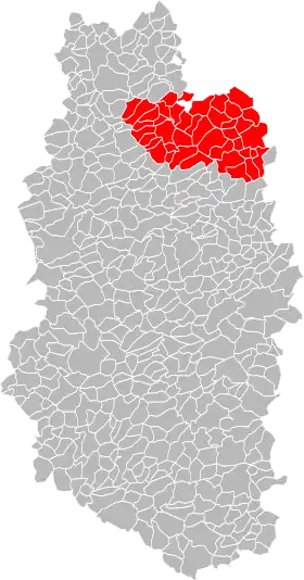 Localisation de Communauté de communes de Damvillers Spincourt