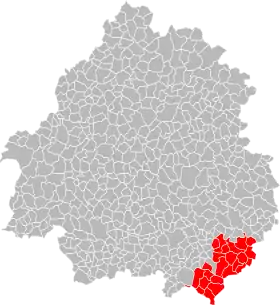Localisation de Communauté de communes de Domme-Villefranche du Périgord