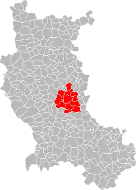 Localisation de Communauté de communes de Feurs en Forez