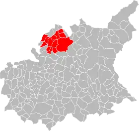 Localisation de Communauté de communes de La Motte-du-Caire - Turriers