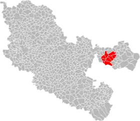 Localisation de Communauté de communes de Rohrbach-lès-Bitche