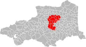 Localisation de Communauté de communes Roussillon Conflent