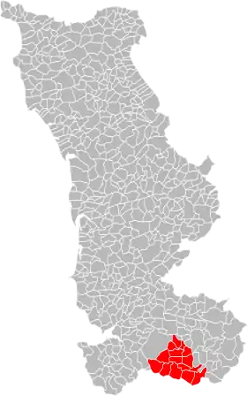 Localisation de Communauté de communes de Saint-Hilaire-du-Harcouët