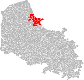 Localisation de Communauté d’agglomération de Saint-Omer