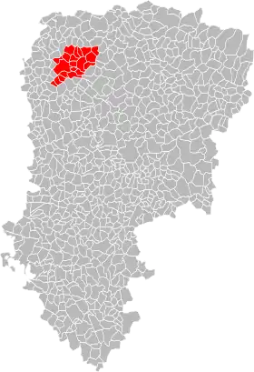 Localisation de Communauté d’agglomérationde Saint-Quentin