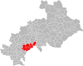 Localisation de Communauté de communes de Tallard-Barcillonnette