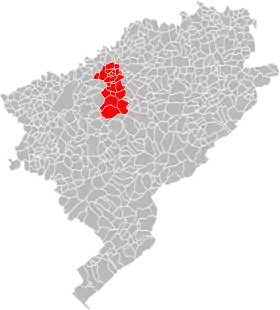 Localisation de Communauté de communesde Vaîte - Aigremont