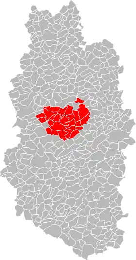 Localisation de Communauté de communesVal de Meuse - Voie Sacrée
