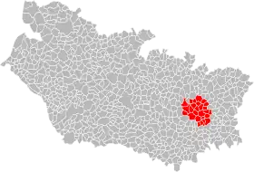 Localisation de Communauté de communes de Haute-Picardie