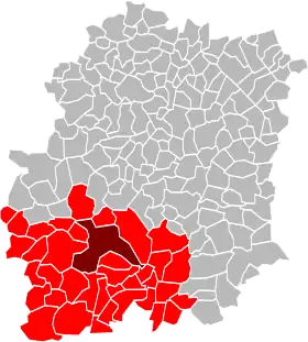 Localisation de Communauté d'agglomération de l'Étampois Sud-Essonne