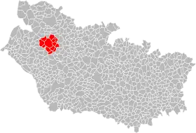 Localisation de Communauté de communes de l'Abbevillois