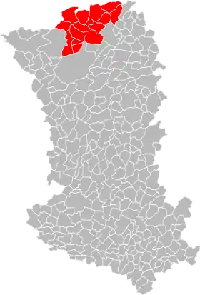 Localisation de Communauté de communes de l'Argentonnais