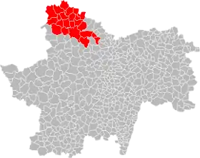 Localisation de Communauté de communes de l'Autunois