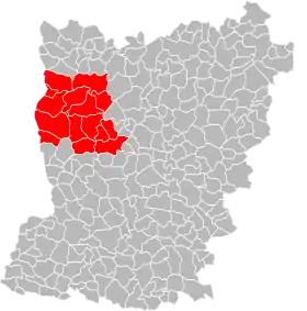 Localisation de Communauté de communes de l'Ernée