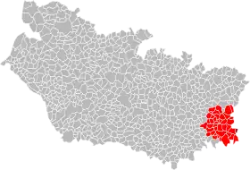 Localisation de Communauté de communes de l'Est de la Somme