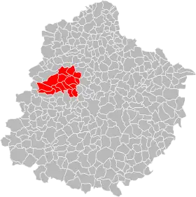 Localisation de Communauté de communes de la Champagne conlinoise