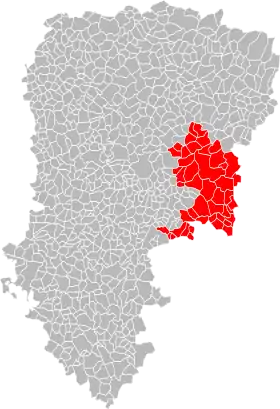 Localisation de Communauté de communesde la Champagne Picarde