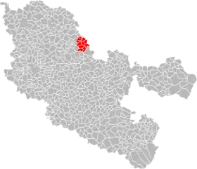 Localisation de Communauté de communes de la Houve