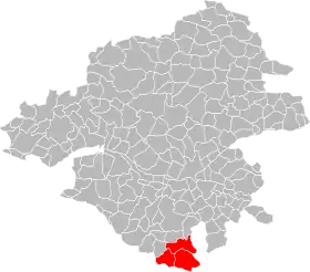 Localisation de Communauté de communes de la Loire-Atlantique méridionale