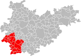 Localisation de Communauté de communes de la Lomagne Tarn-et-Garonnaise