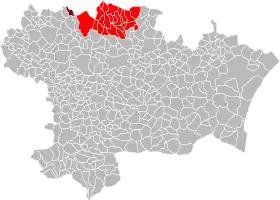 Localisation de Communauté de communes de la Montagne Noire