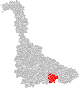 Localisation de Communauté de communes de la Mortagne