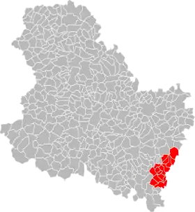 Localisation de Communauté de communes de la Terre Plaine