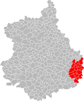 Localisation de Communauté de communes de la Beauce de Janville