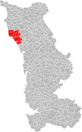 Localisation de Communauté de communes de la Côte des Isles