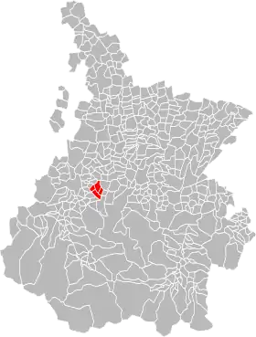 Localisation de Communauté de communes de la Croix blanche