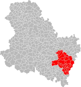 Localisation de Communauté de Communes du Serein