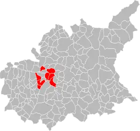 Localisation de Communauté de communes de la Moyenne Durance