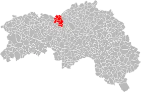 Localisation de Communauté de communes de la Plaine d'Argentan Nord