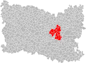 Localisation de Communauté de communes de la Plaine d'Estrées