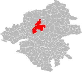 Localisation de Pays de Blain Communauté