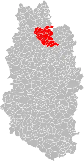 Localisation de Communauté de communes de la Région de Damvillers