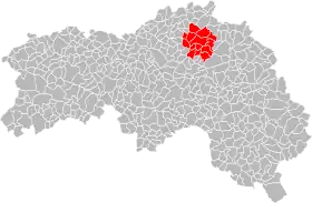 Localisation de Communauté de communes de la Région de Gacé