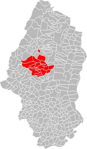 Localisation de Communauté de communes de la Région de Guebwiller