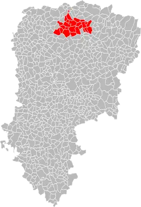 Localisation de Communauté de communesde la Région de Guise