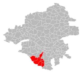 Localisation de Communauté de communes de la région de Machecoul